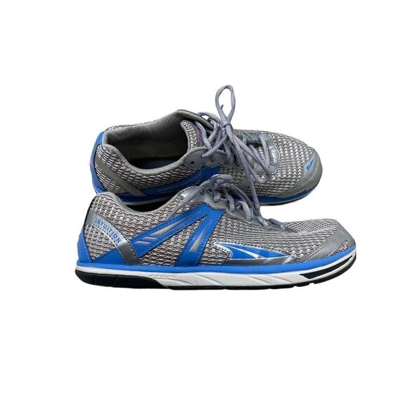 Altra Shoes - Altra Womens Intuition A21336 Silver/ Blue Running Shoes Sneakers Size 9.5